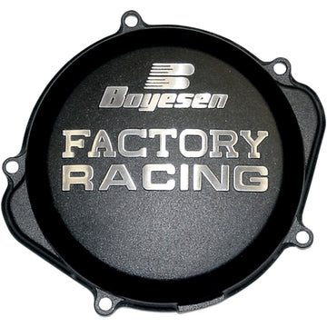 BOYESEN Clutch Cover - Black - Honda CC-07B