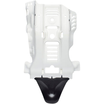 Acerbis Skid Plate - Large - White/Black - Gas Gas | Husqvarna 2791671035