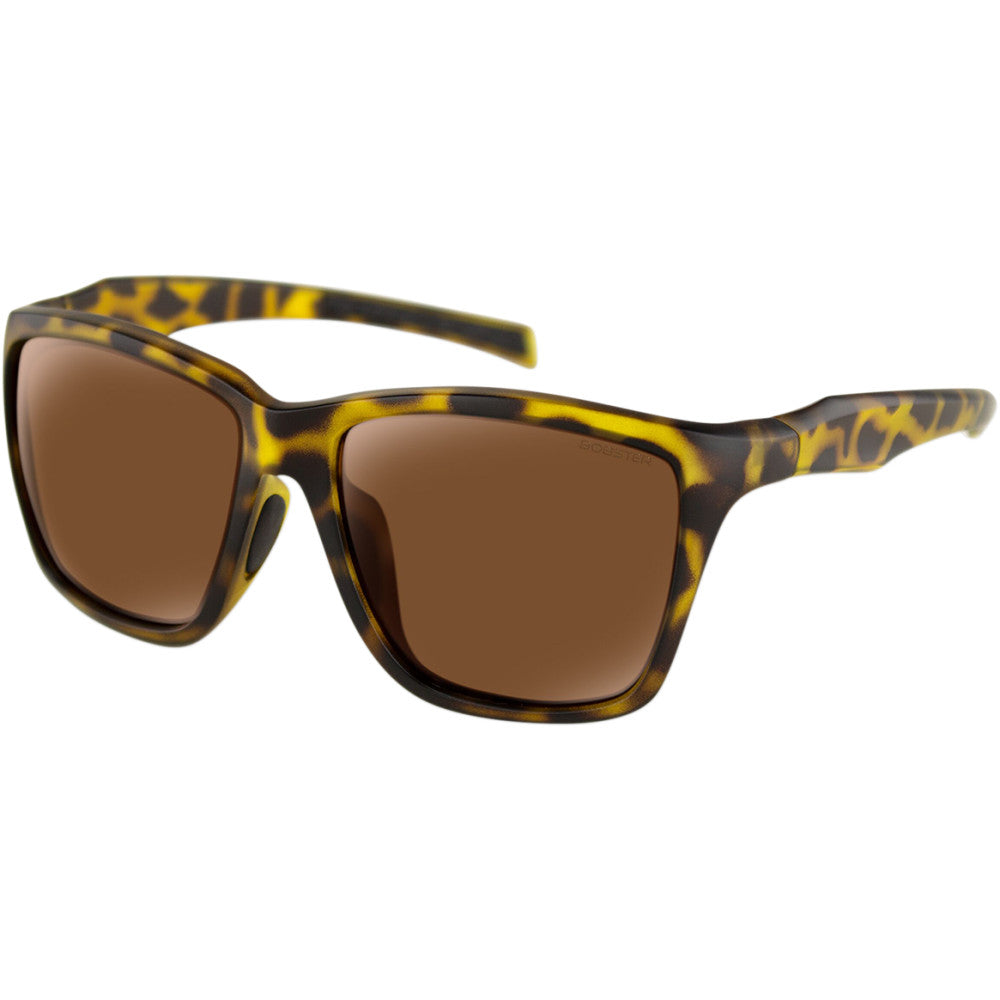 BOBSTER Anchor Sunglasses - Matte Brown Tortoise - Brown Polarized Lens BANC002P