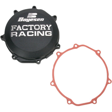BOYESEN Clutch Cover - Black - Yamaha CC-38CB