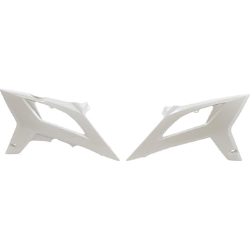 Acerbis Radiator Shrouds - White - Beta 2936310002