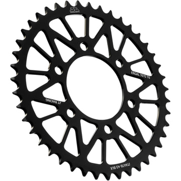 JT SPROCKETS Rear Sprocket - Kawasaki - Black - 43 Tooth JTA478.43BLK by JT Rear Sprockets Aluminum/Alloy