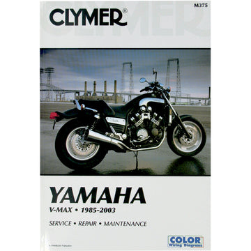 CLYMER Manual - Yamaha - VMX V-Max CM3752