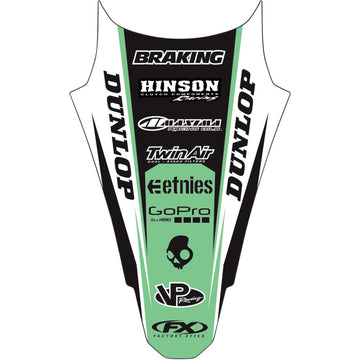 FACTORY EFFEX Rear Fender Graphic - KX 125/250 19-32120