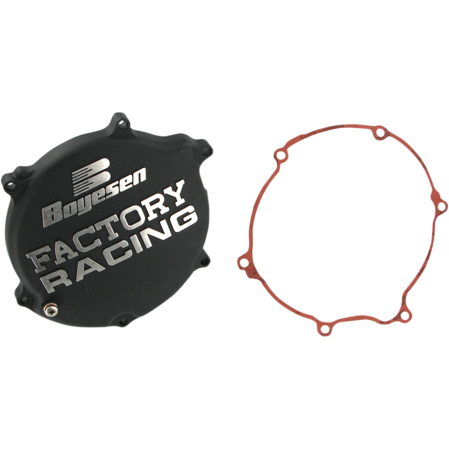 BOYESEN Clutch Cover - Black - Kawasaki CC-11AB