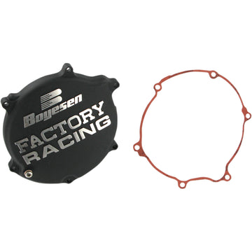 BOYESEN Clutch Cover - Black - Kawasaki CC-11AB