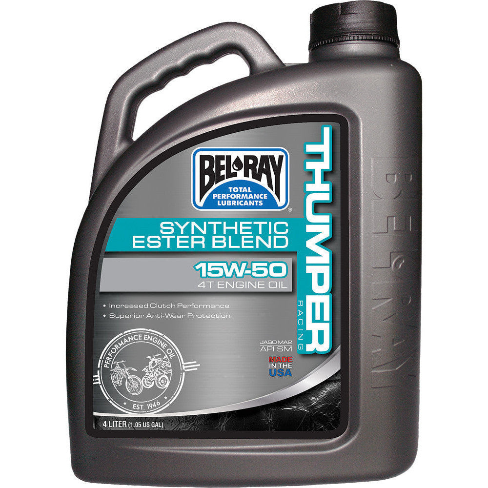 THUMPER SYNTHETIC ESTER BLEND 4T ENGINE OIL 15W-50 4L
