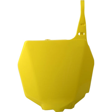 POLISPORT Number Plate - OEM Yellow - RM/RM-Z 8660400002 by Polisport
