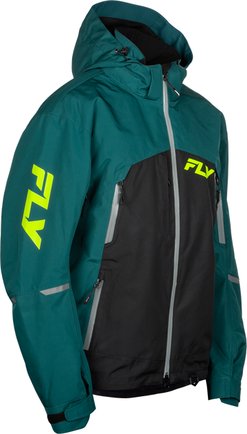 Incline Jacket Teal/Black Md