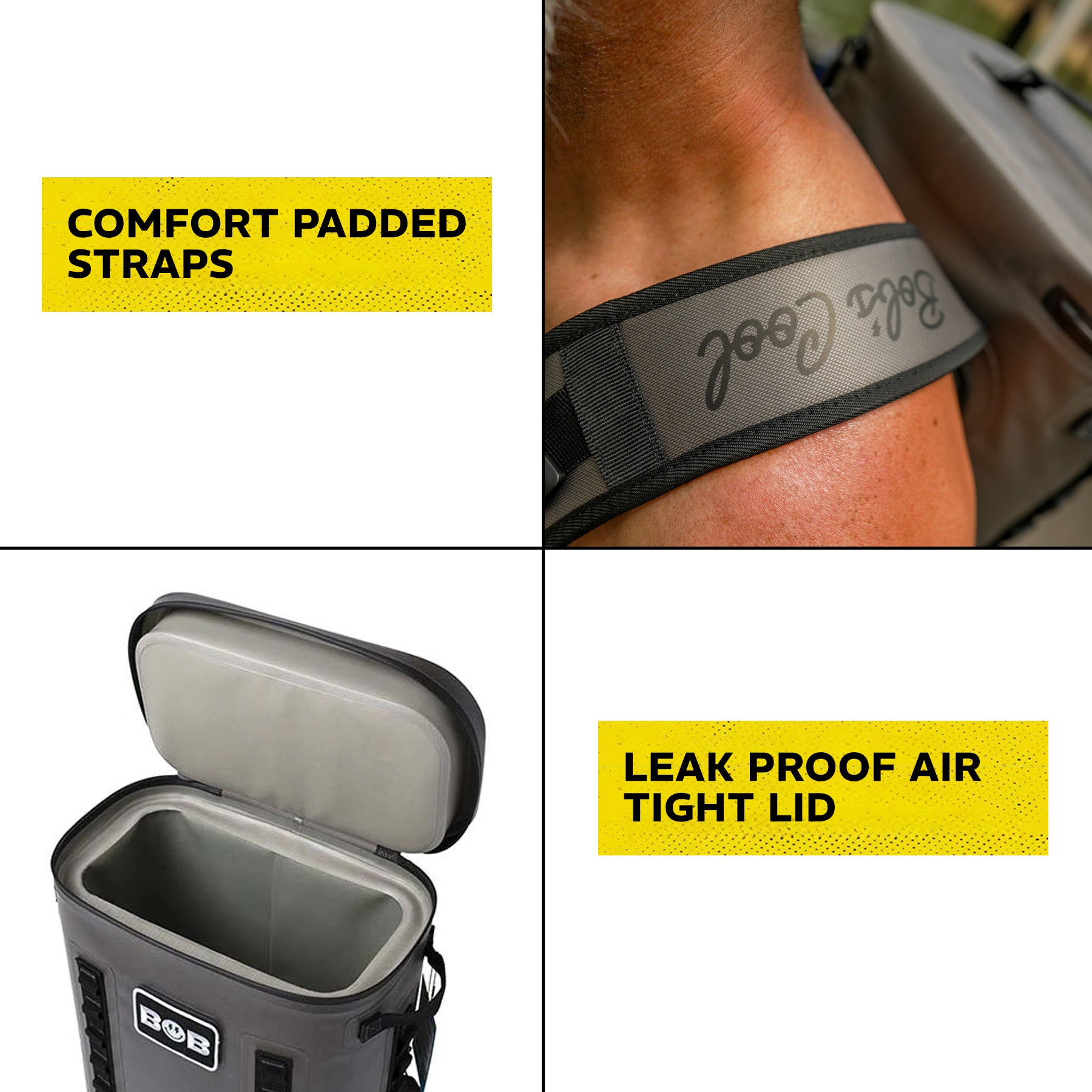 BOBs 25-L Insulated Backpack Cooler by BOB The Cooler Co