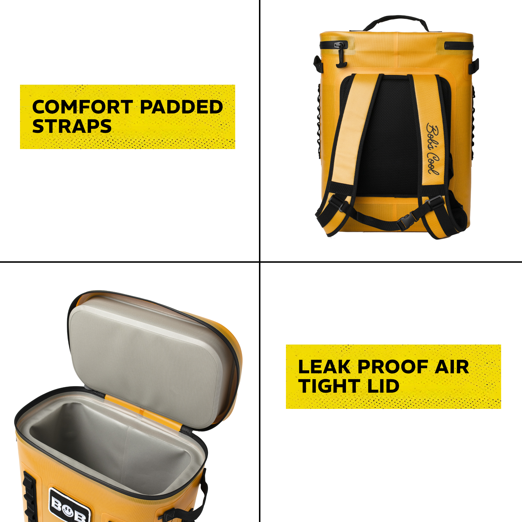 BOBs 25-L Insulated Backpack Cooler by BOB The Cooler Co