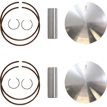 WOSSNER Piston Kit - 77.88 mm - Ski Doo K7056DA-2