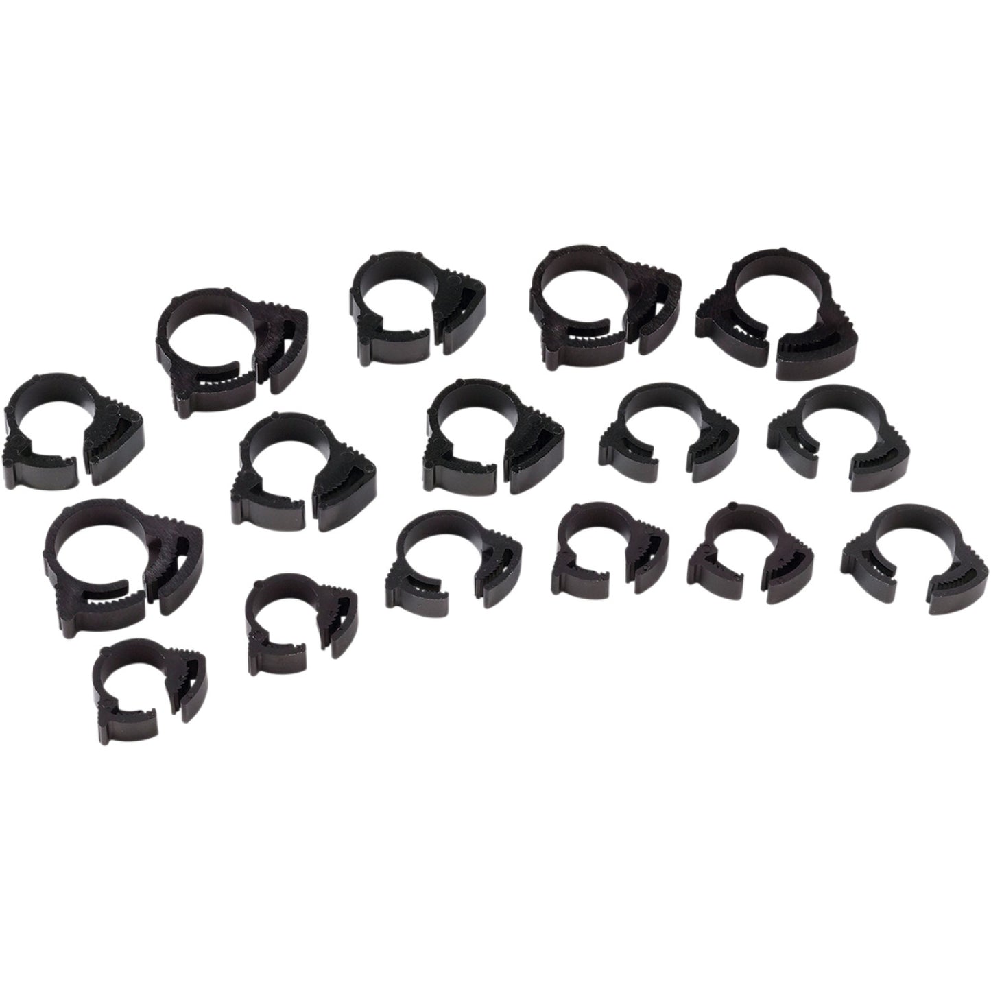 Moose Racing Clamps - Ratchet - Nylon - 16-Piece 111-2016