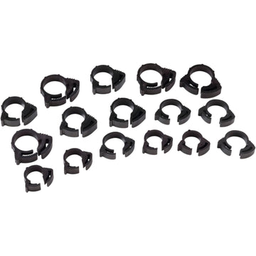 Moose Racing Clamps - Ratchet - Nylon - 16-Piece 111-2016