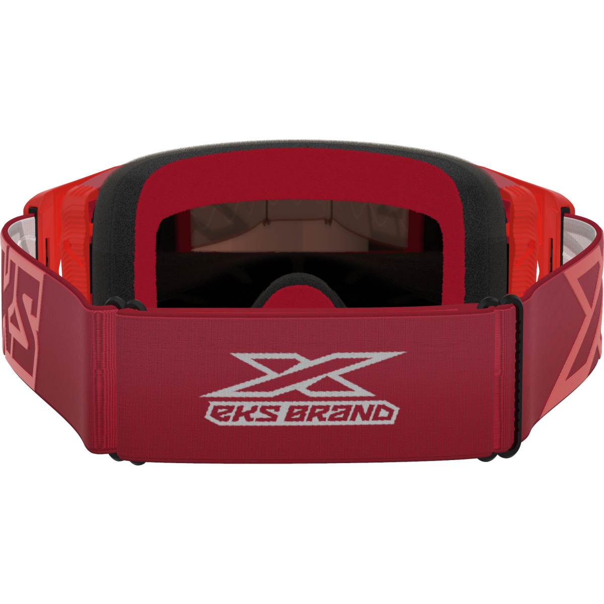 EKS Lucid Goggle Red Auburn Lens