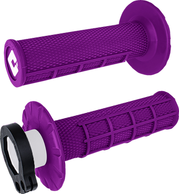 ODI Grips - MX - Half Waffle - Purple H36HWPR