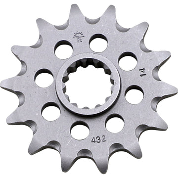 JT SPROCKETS Counter Shaft Sprocket - 14-Tooth JTF432.14SC by JT Countershaft Sprockets Steel