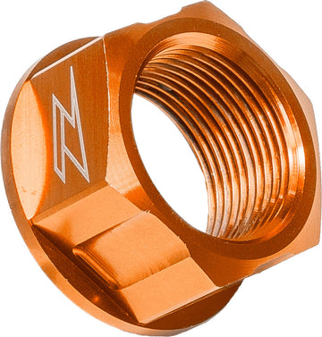 Zeta Axle Nut M20X30-P1.5 H13L Orange