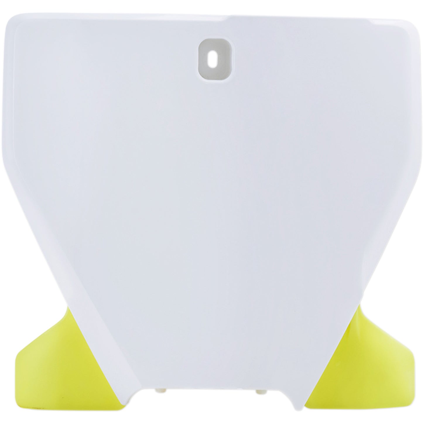 Acerbis Front Number Plate - '20 White/Yellow 2726576814