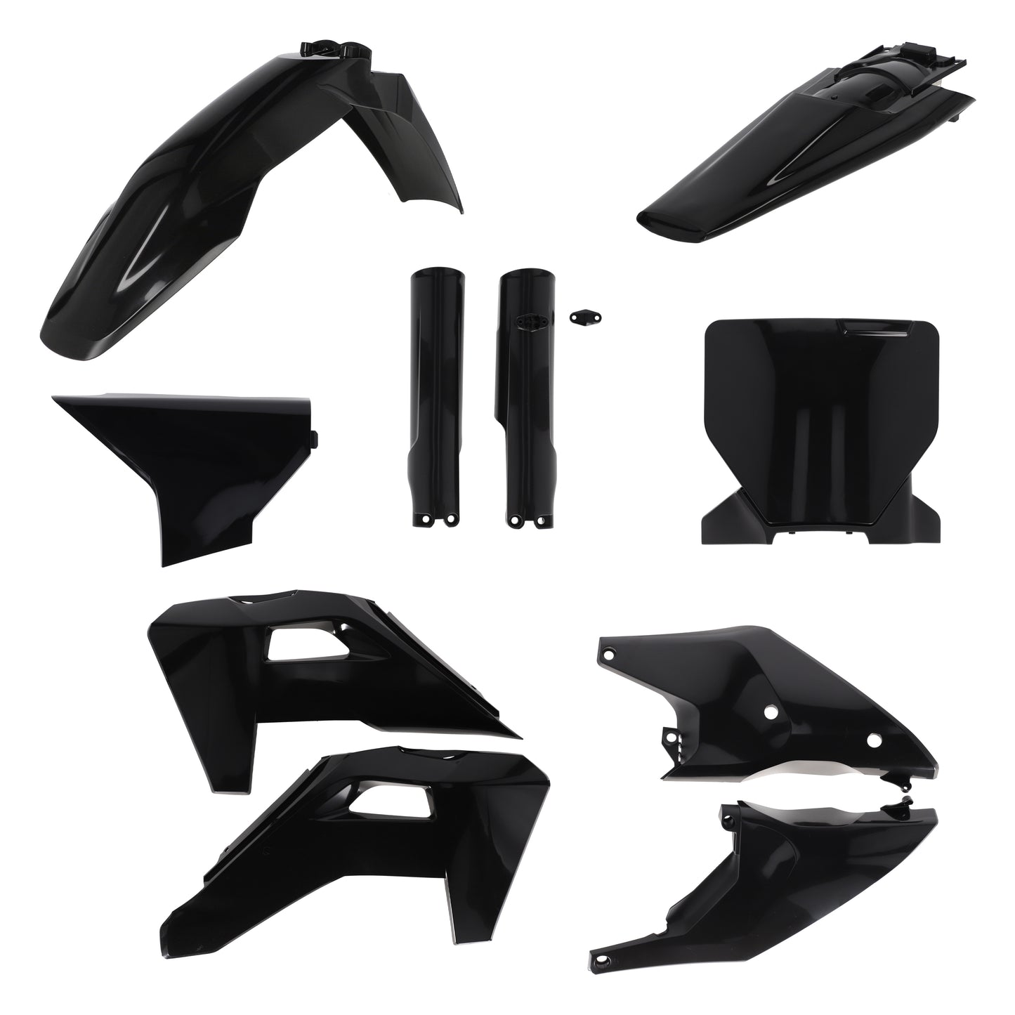 Plastic Kit Full Hus Black