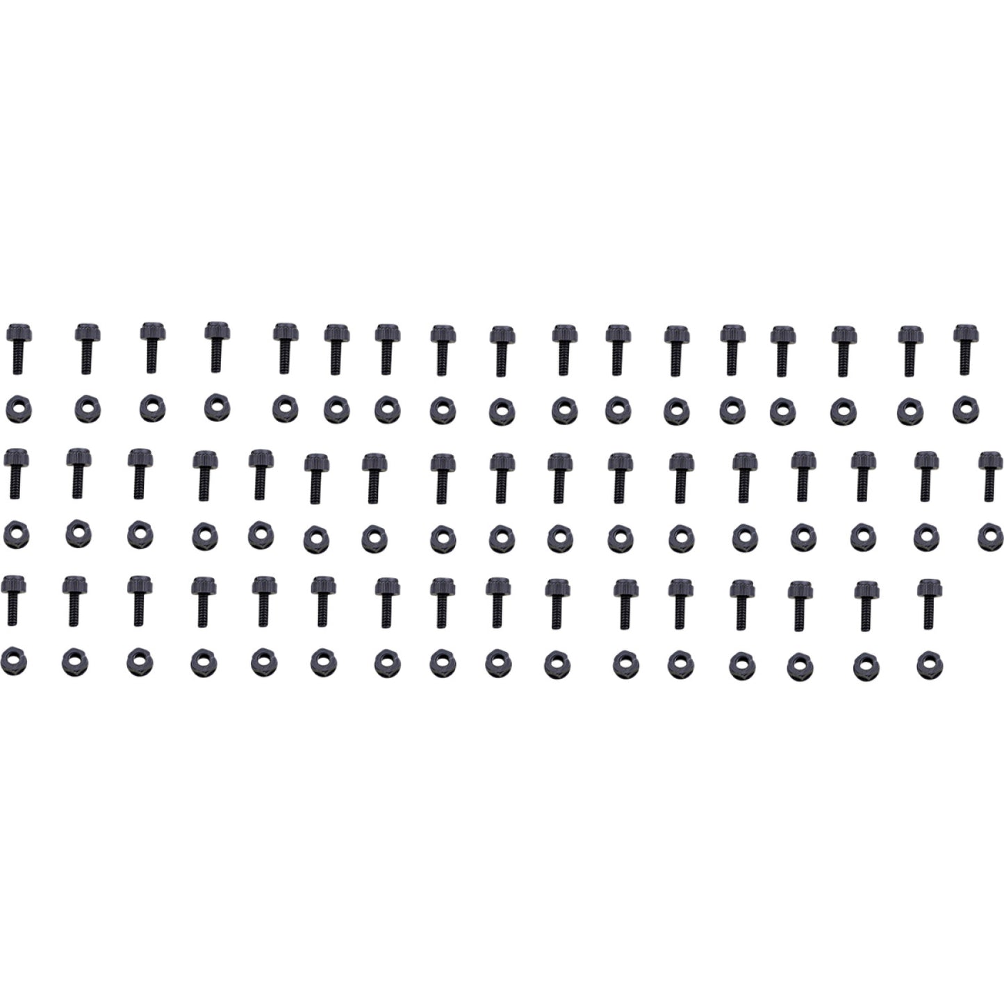 BOLT Fastener Kit - License Plate - 50PK LPFB50