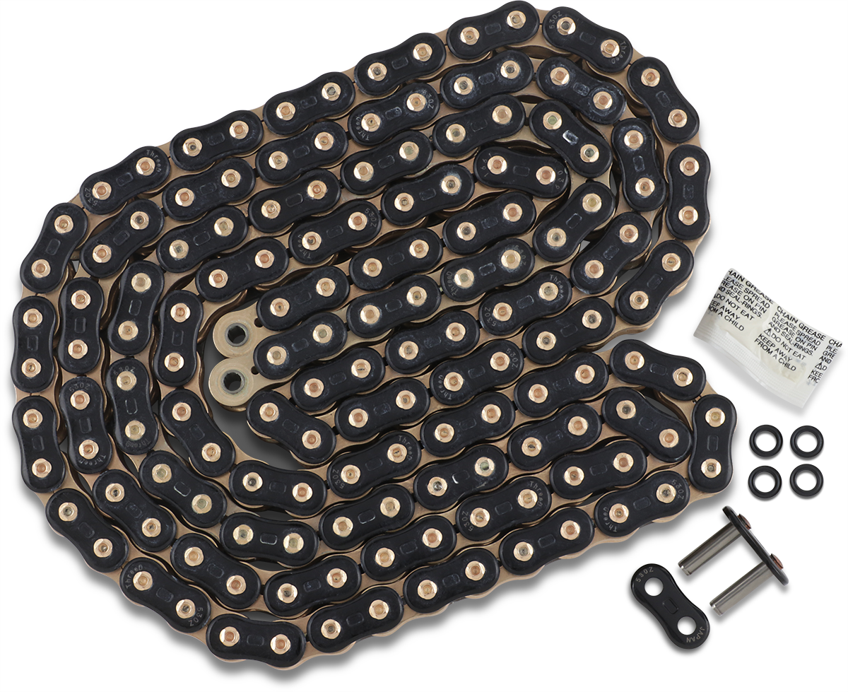 ThreeD 530 Z - Drive Chain - 150 Links - Black/Gold 530Z3D-150KG