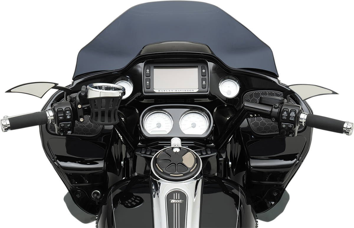 TRASK 1-1/4" V-Line Handlebar - FLTR - Black TM-20205BK