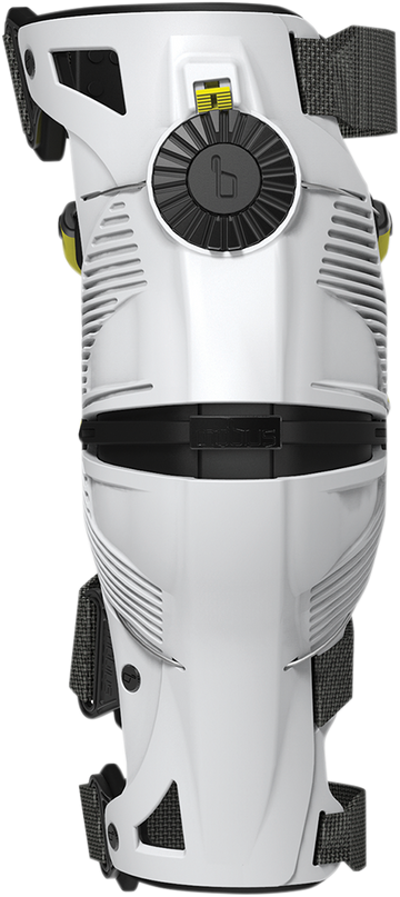 MOBIUS X8 Knee Braces - White/Yellow - Small 1010102