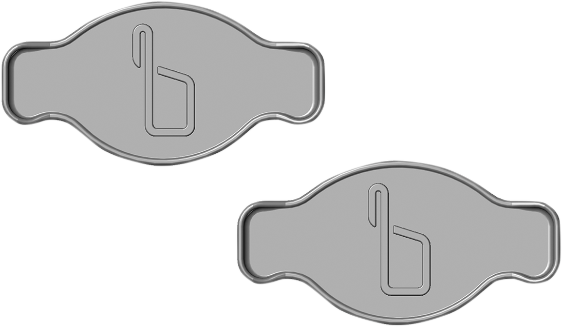 MOBIUS Pad Replacement Kit - Black - Large 2040204