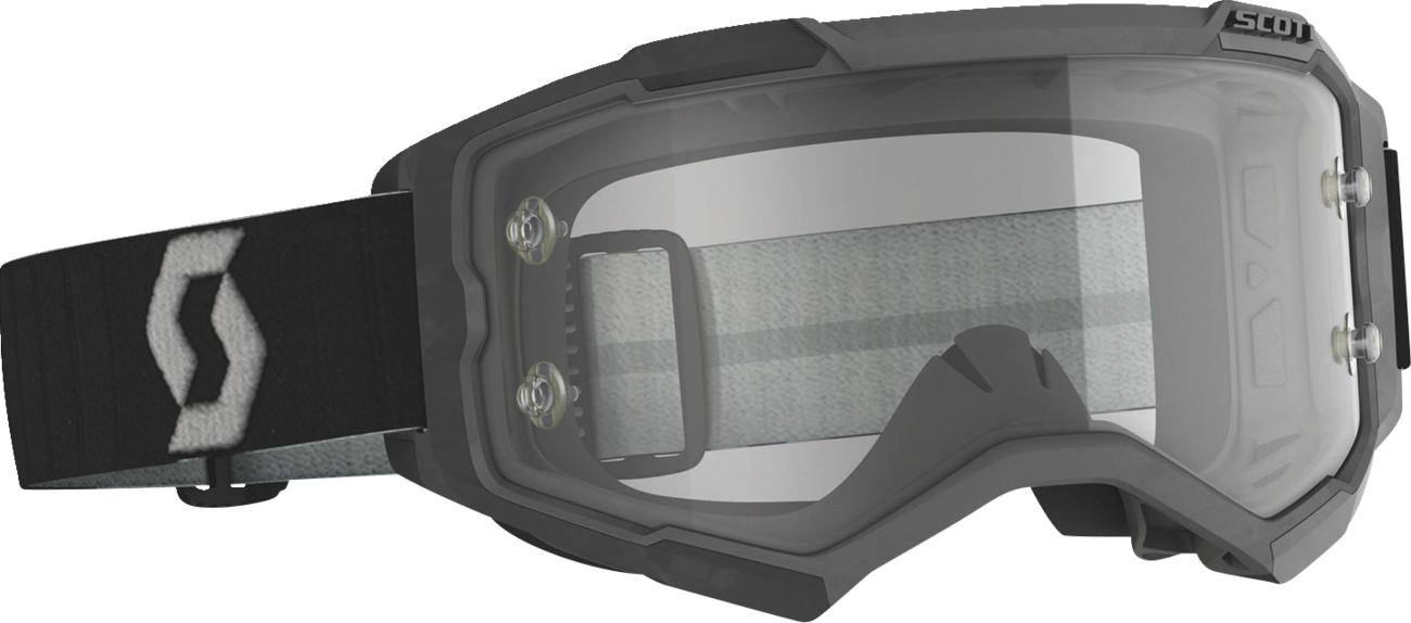 Scott Fury Goggle - Black/Gray - Clear Works Lens 274514-1001113