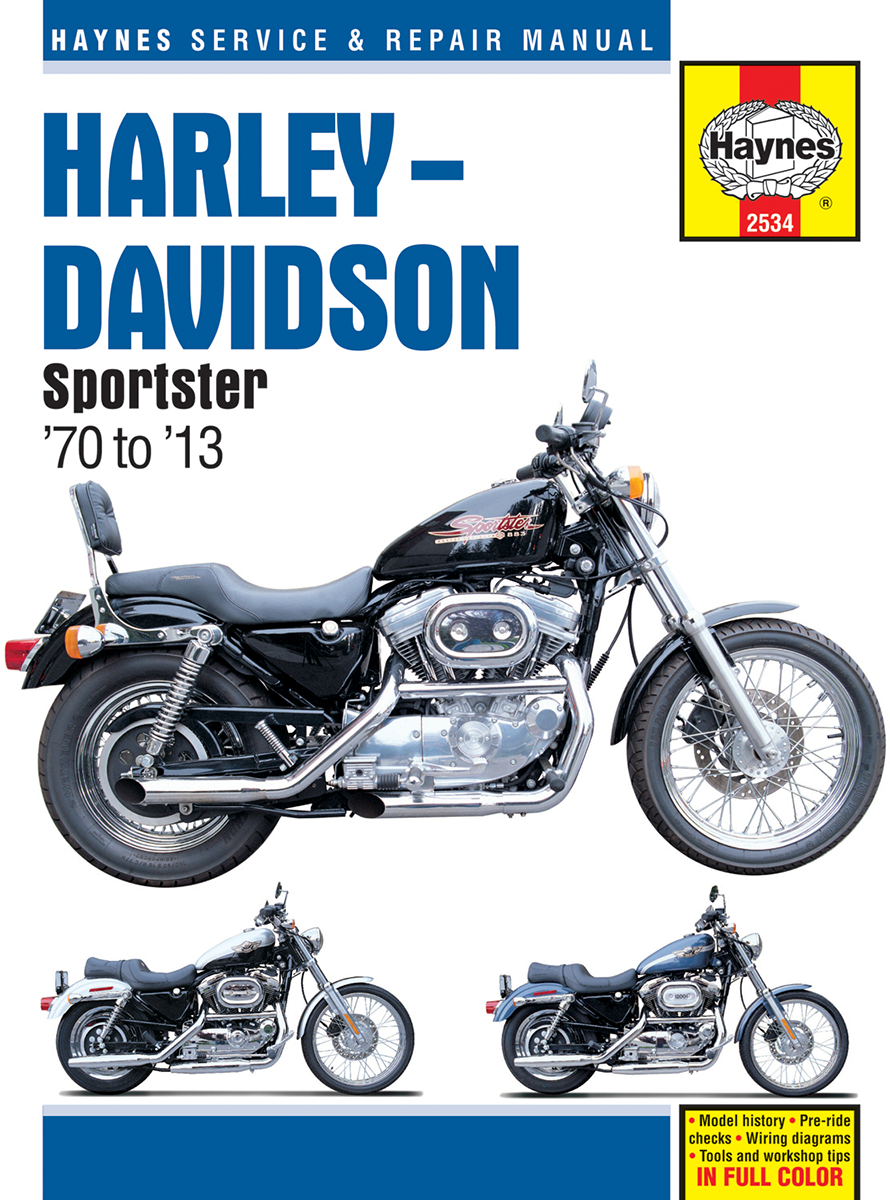 Haynes Manual - Harley-Davidson - Sportster '70-'13 M2534