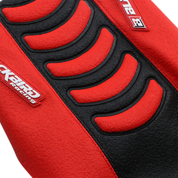 Blackbird Racing Double Grip 3 Seat Cover - Black/Red - CRF 1148HUS | Seat Covers