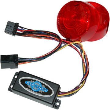 BADLANDS Plug-In Illuminator with Red Lenses - 8 Pin ILL-03-RL-B