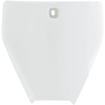 Acerbis Front Number Plate - White 2686410002