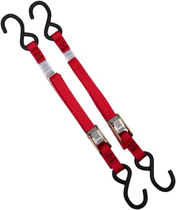 Ancra Standard Tie-Downs - 1" x 5-1/2' - Red 40888-10