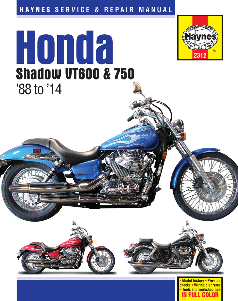 Haynes Manual - Honda - VT600 / VT750 Shadow M2312