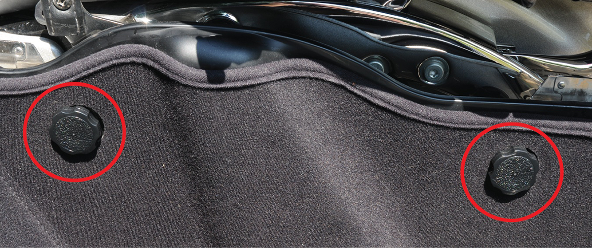 REDA Saddlebag Lock Kit - Black Oxide Corrosion Resistance RSL130001