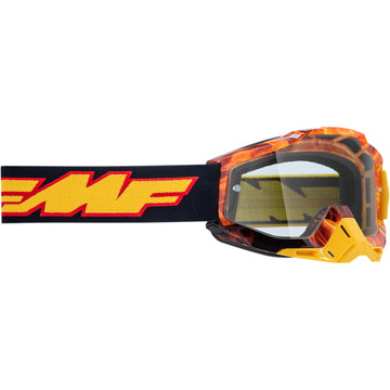 FMF PowerBomb Goggles - Spark - Clear F-50036-00005