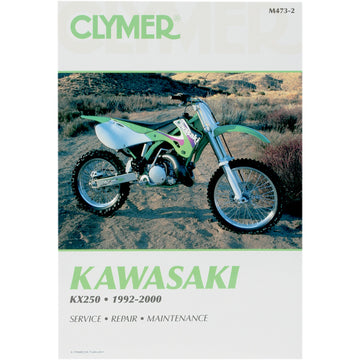 CLYMER Manual - Kawasaki - KX250 CM4732