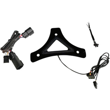 Custom Dynamics LED Backrest Light - Run/Brake - Black CD-BR-BCM-B