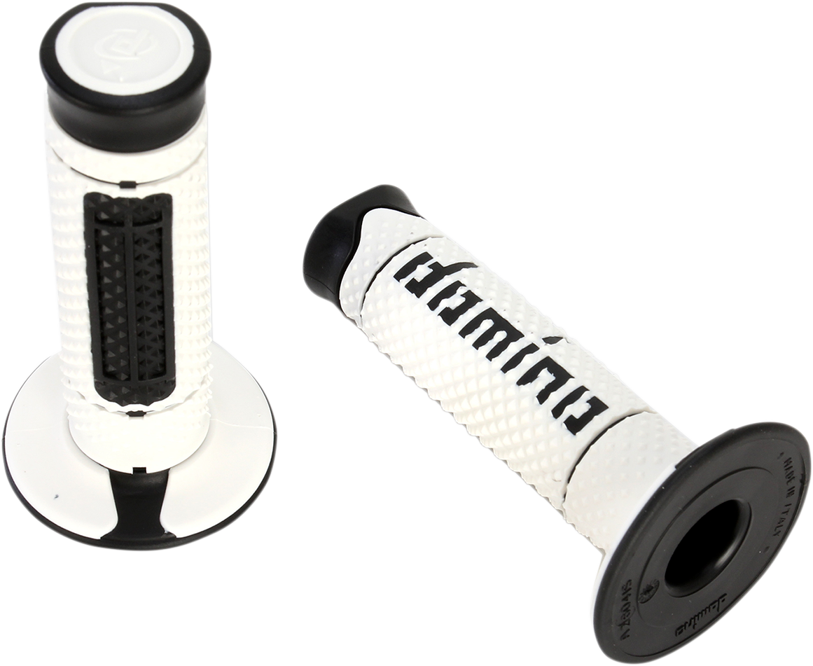 DOMINO Diamonte Grips - Dual Compound - White/Black A26041C4046A7-0