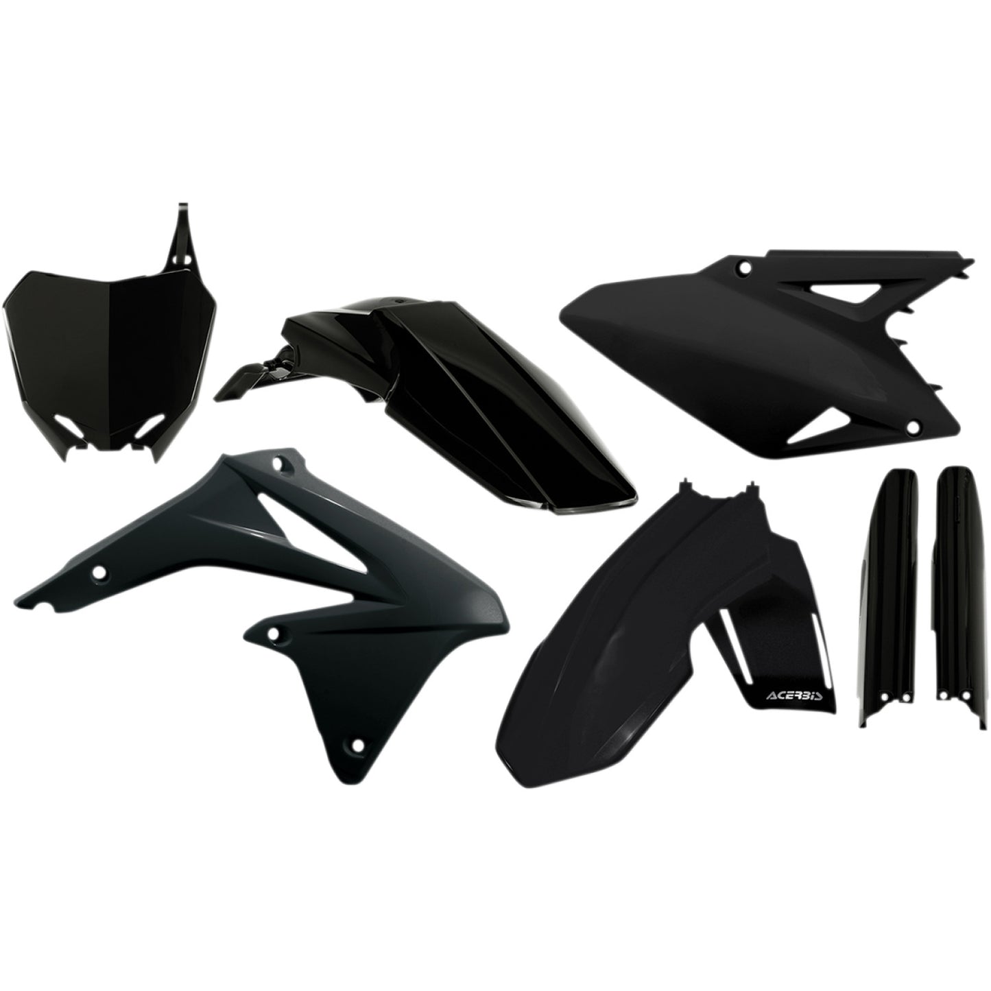 Acerbis Full Replacement Body Kit - Black 2198040001