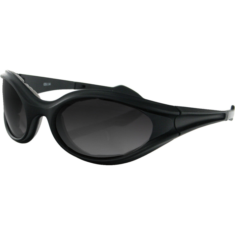 BOBSTER Foamerz Sunglasses - Matte Black - Smoke Lens ES114