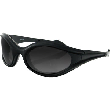 BOBSTER Foamerz Sunglasses - Matte Black - Smoke Lens ES114