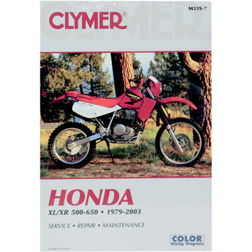 CLYMER Manual - Honda - XL/XR 500-600 Singles CM3398