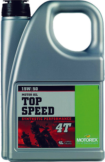 Motorex Top Speed 4T 15W / 50 1 Gallon