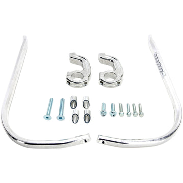 Moose Racing Handguards - Contour - Magura - Silver 50-5236S