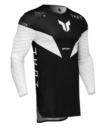 Thor Sportmode Strike Jersey - Black - Medium