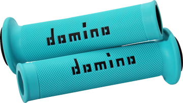 DOMINO MotoGP Grips - Dual-Compound - Cyan/Black A01041C4080B7-0