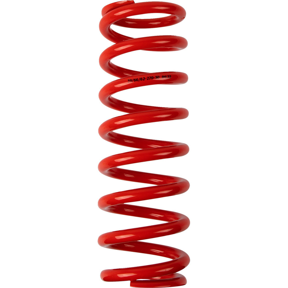 Moose Offroad Shock Spring - 59/62 mm OD - 50 n/mm - Red 1312-0965